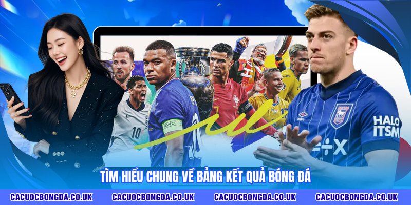 Tìm hiểu chung về bảng kết quả bóng đá